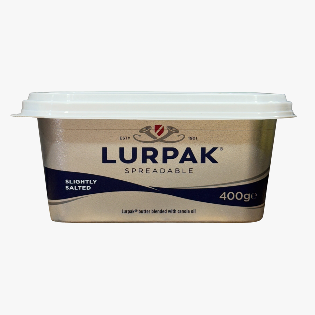 Spreadable Butter Slightly Salted 400g - Lurpak