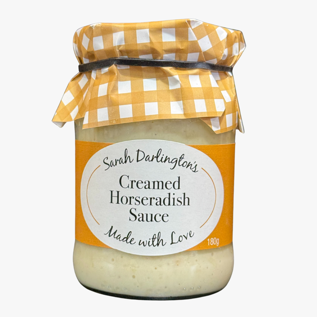 Creamed Horseradish Sauce 180G - Sarah Darlingtons