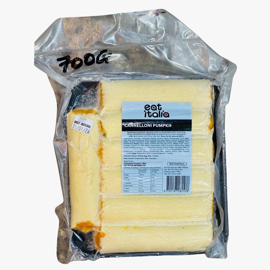 Pumpkin Canneloni 780Gr - Eat Italia