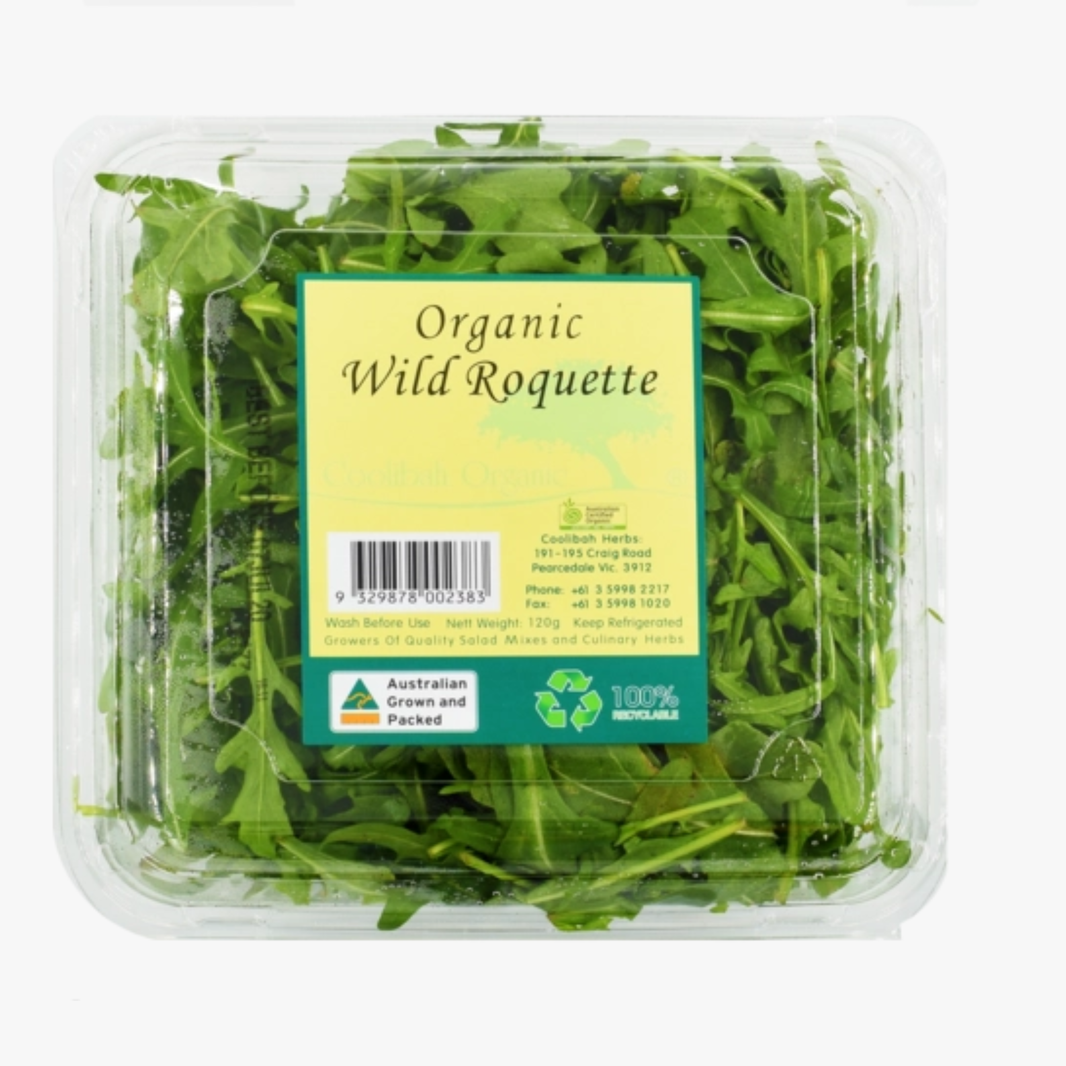 Organic Pre Packed Rocket-120G