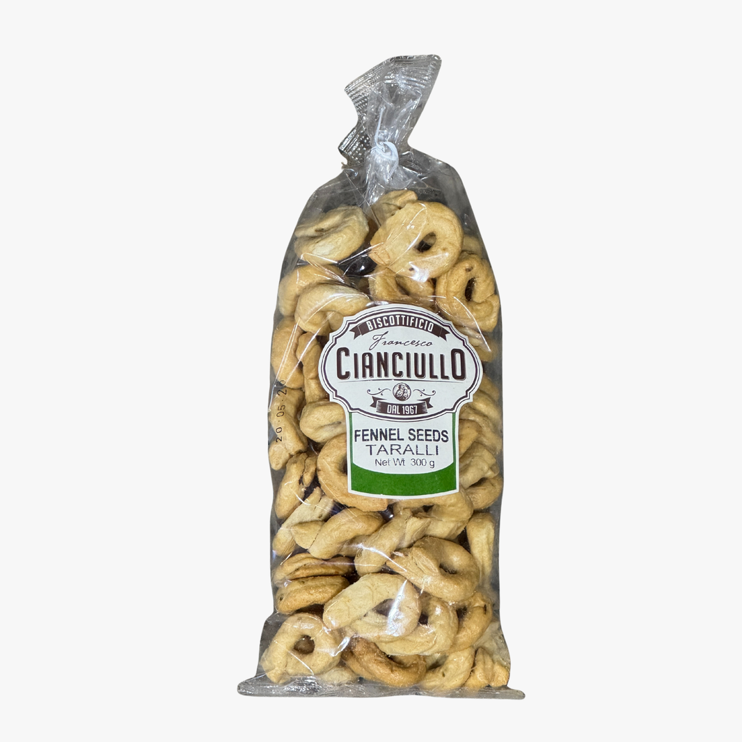 Fennel Seeds Taralli- Lancets 350G - Francesco Cianciullo